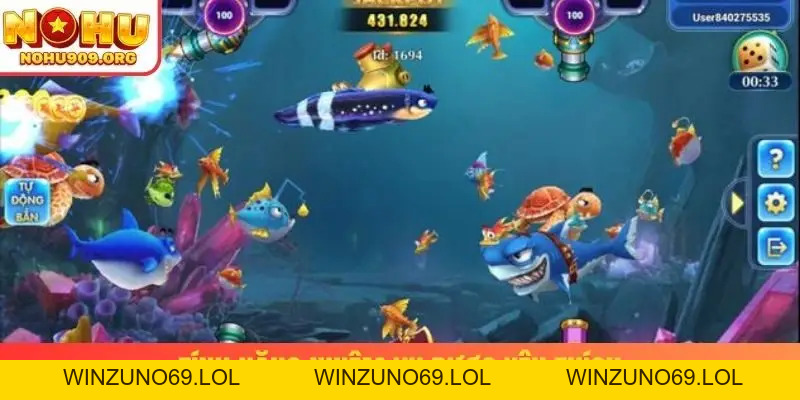 Bắn Cá Nổ Hũ - Săn Quỹ Thưởng Jackpot Đổi Đời Cực Nhanh - winzuno69