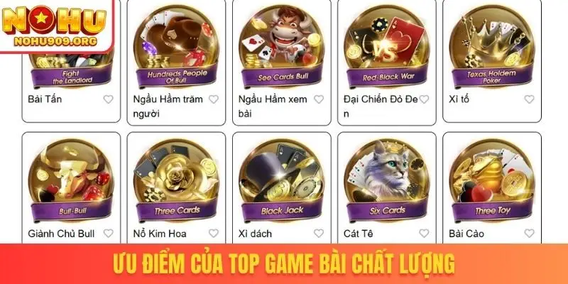 Top Game Bài Đổi Thưởng - Nâng Tầm Trải Nghiệm Cá Cược - winzuno69