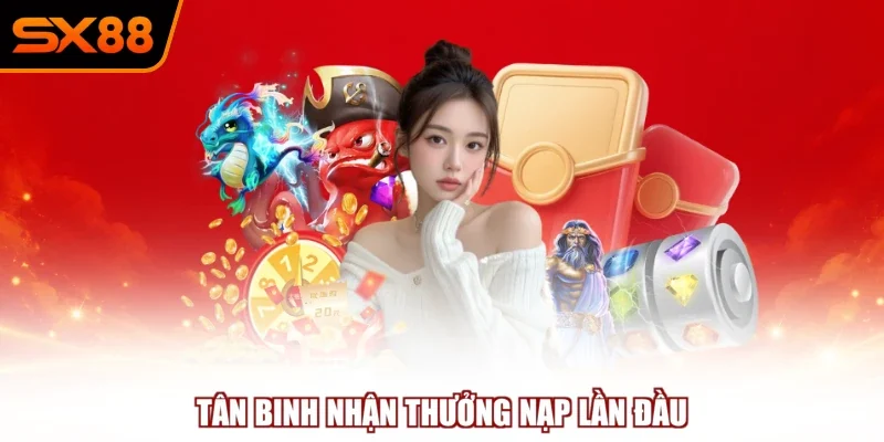 Thưởng Nạp Lần Đầu - Nhận Quà Khủng Tại Nhà Cái SX88 - winzuno69 Thưởng Nạp Lần Đầu - Nhận Quà Khủng Tại Nhà Cái SX88 - winzuno69